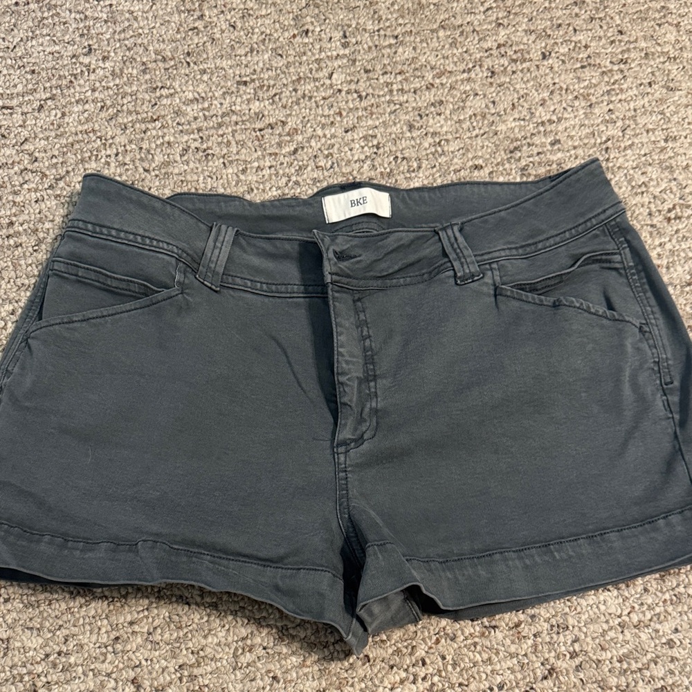 BKE Charcoal Jean Shorts